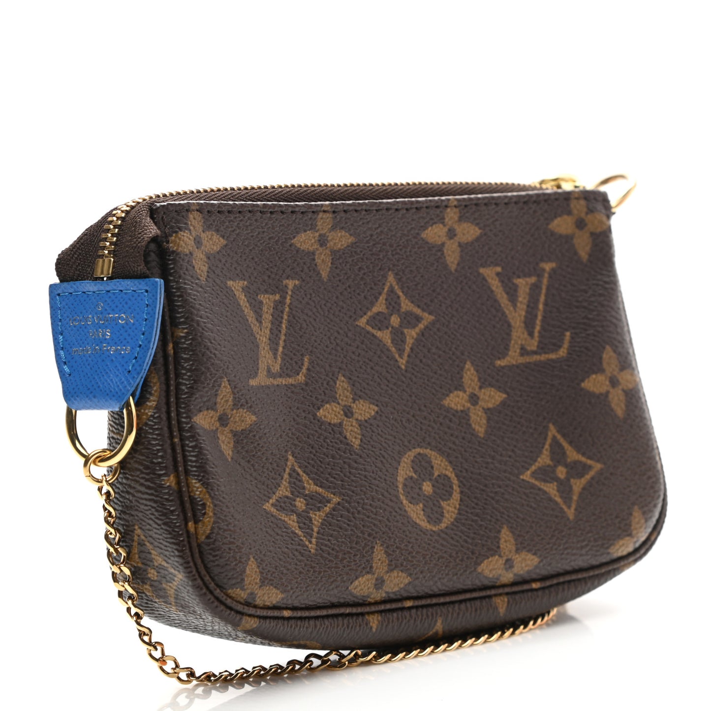Monogram 2019 Christmas Animation Mini Venice Pochette Accessories Blue