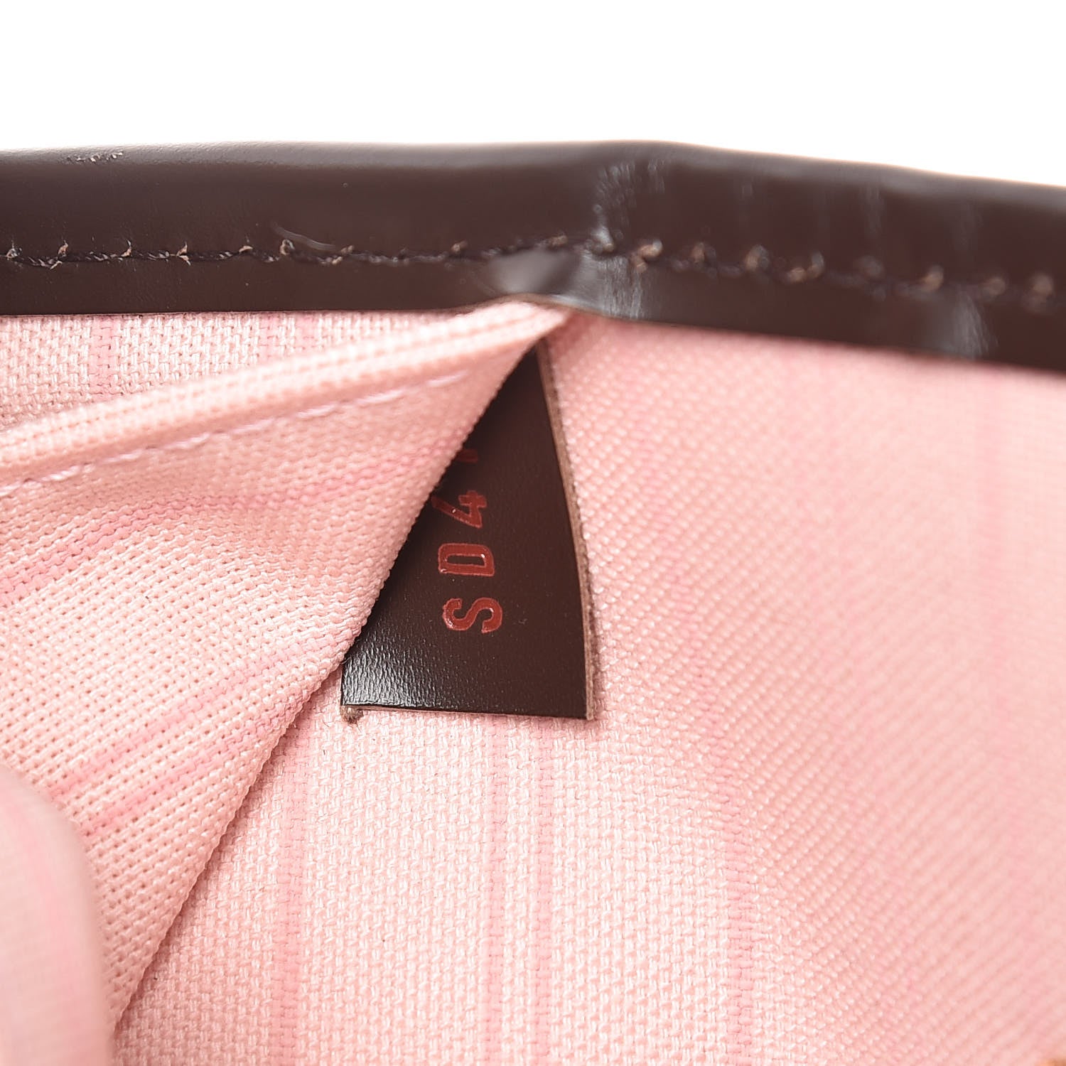 Louis Vuitton Damier Ebene Neo Neverfull MM Rose Ballerine 9 of 11
