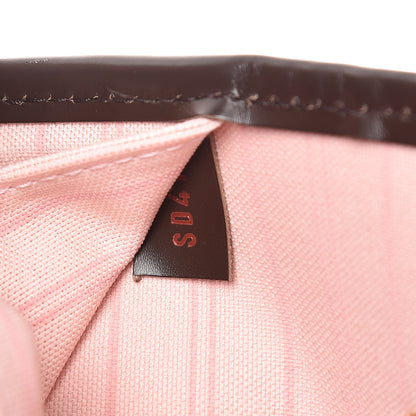 Louis Vuitton Damier Ebene Neo Neverfull MM Rose Ballerine 9 of 11