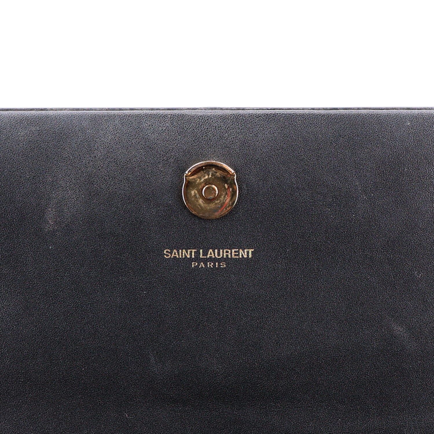 Saint Laurent Smooth Calfskin Medium Classic Monogram Kate Tassel Satchel Black 6 of 11