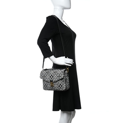 Louis Vuitton Jacquard Since 1854 Pochette Metis Grey 2 of 9