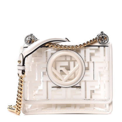 Fendi TPU FF Vitello Century F is Fendi Small Kan I Shoulder Bag White 1 of 11