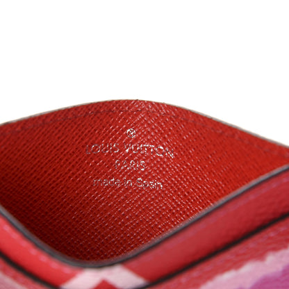 Louis Vuitton Monogram Escale Card Holder Rouge 6 of 7