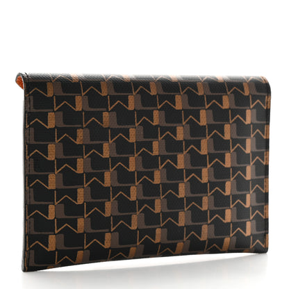 Moynat Toile 1920 Oh! Envelope Passport Holder Carbon Bronze 3 of 7