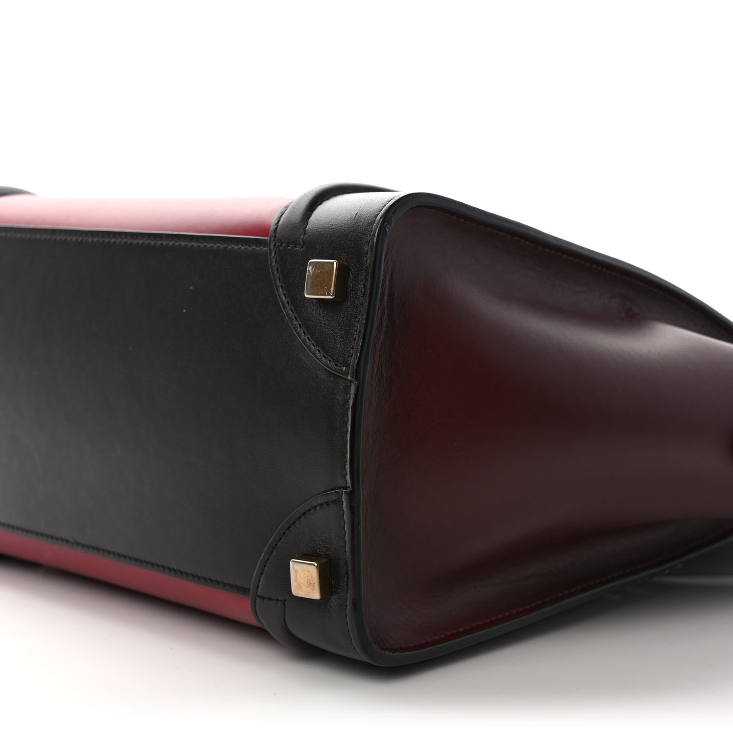 Celine Smooth Calfskin Micro Tri-Color Luggage Micro Red 8 of 8