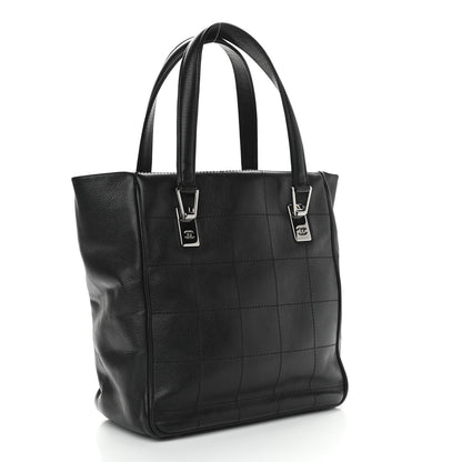 Chanel Caviar Square Stitched Tote Black 3 of 11