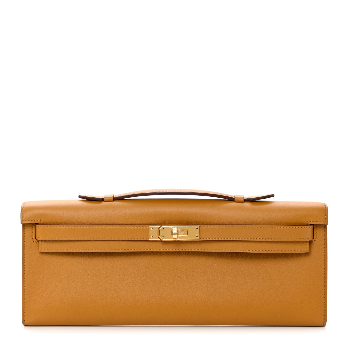 Swift Kelly Cut Clutch Pochette Sesame