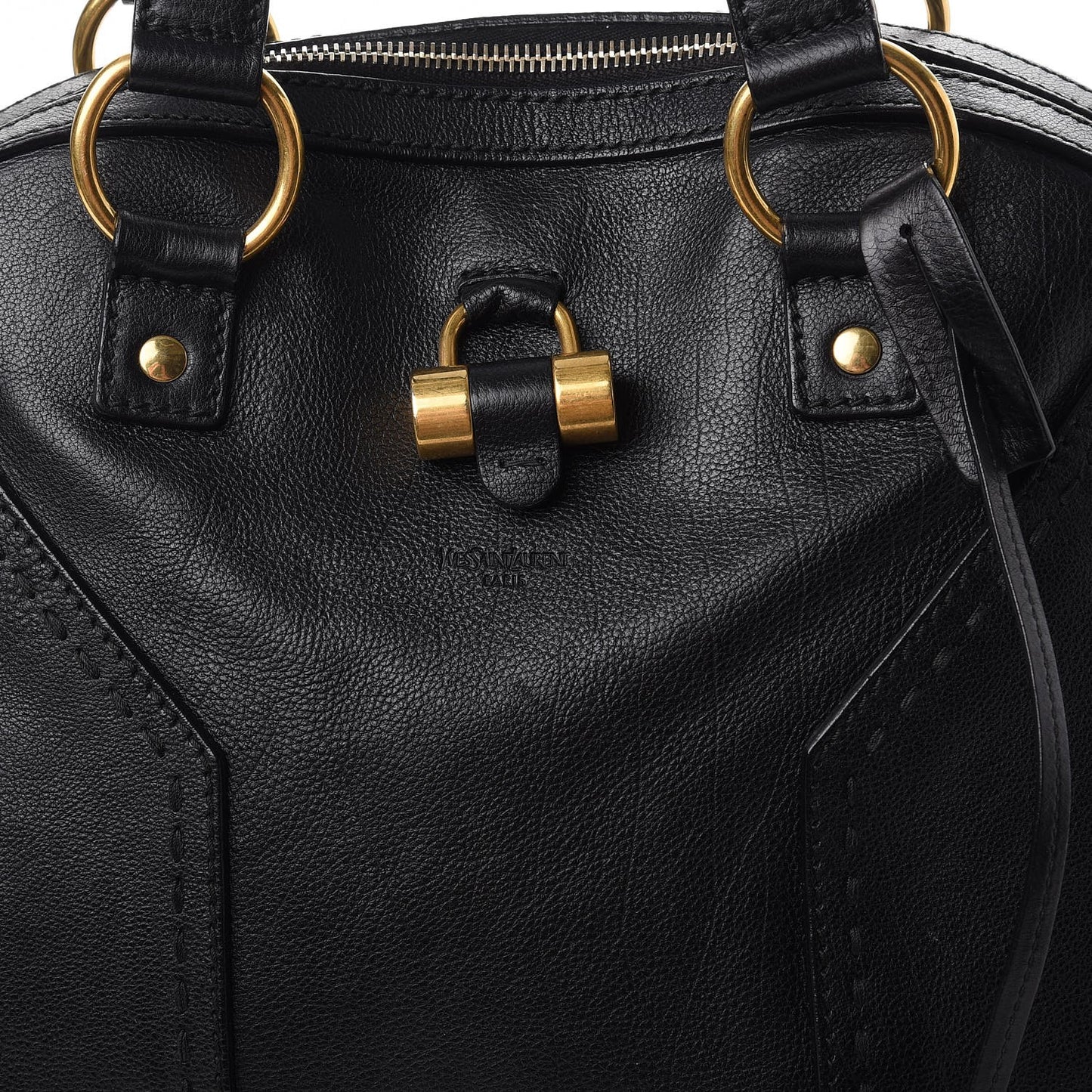 Calfskin Large Muse Black