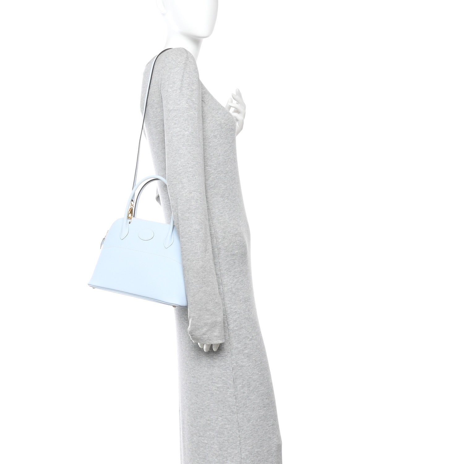 Hermes Epsom Bolide 27 Bleu Brume 2 of 10