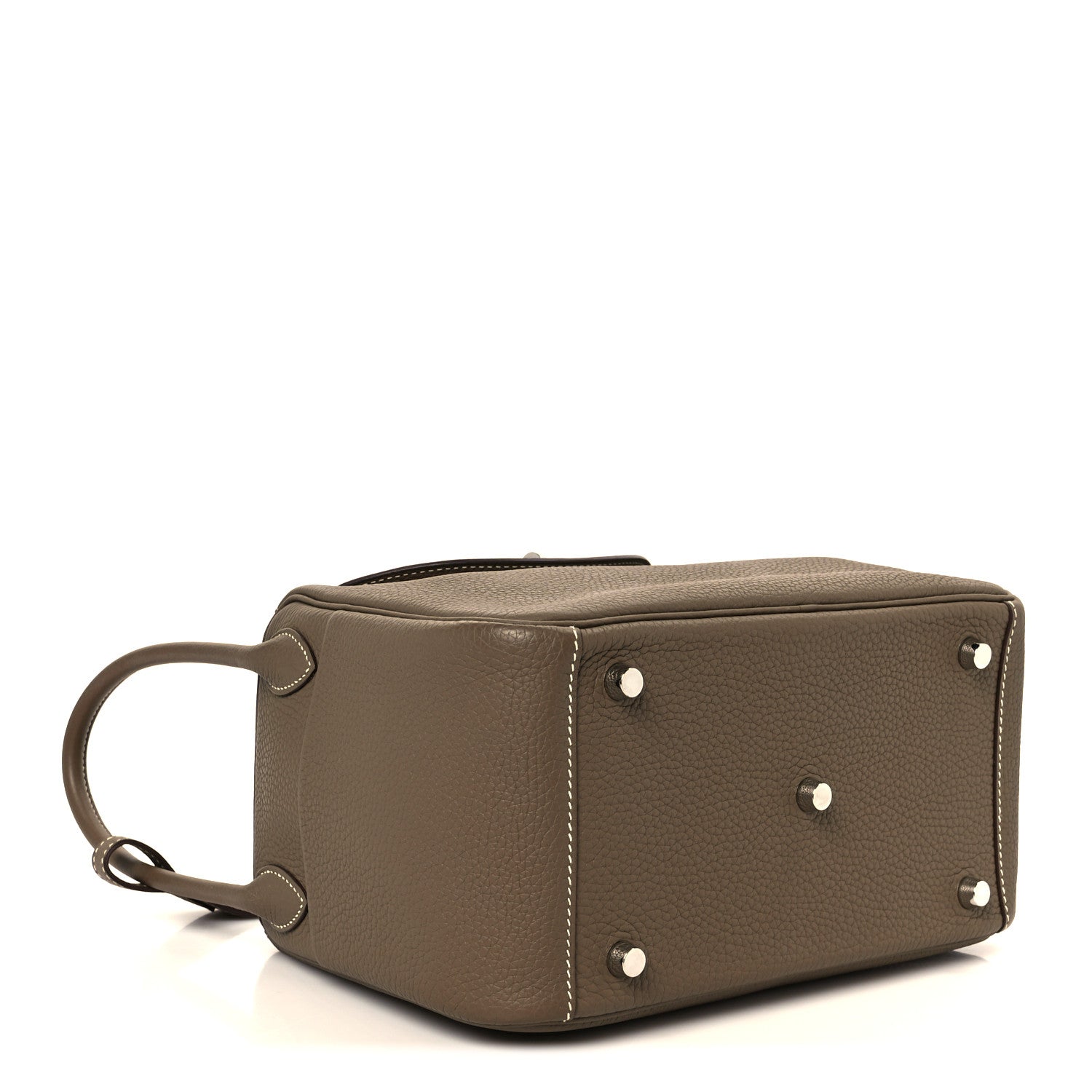 Hermes Taurillon Clemence Lindy 26 Etoupe 4 of 17
