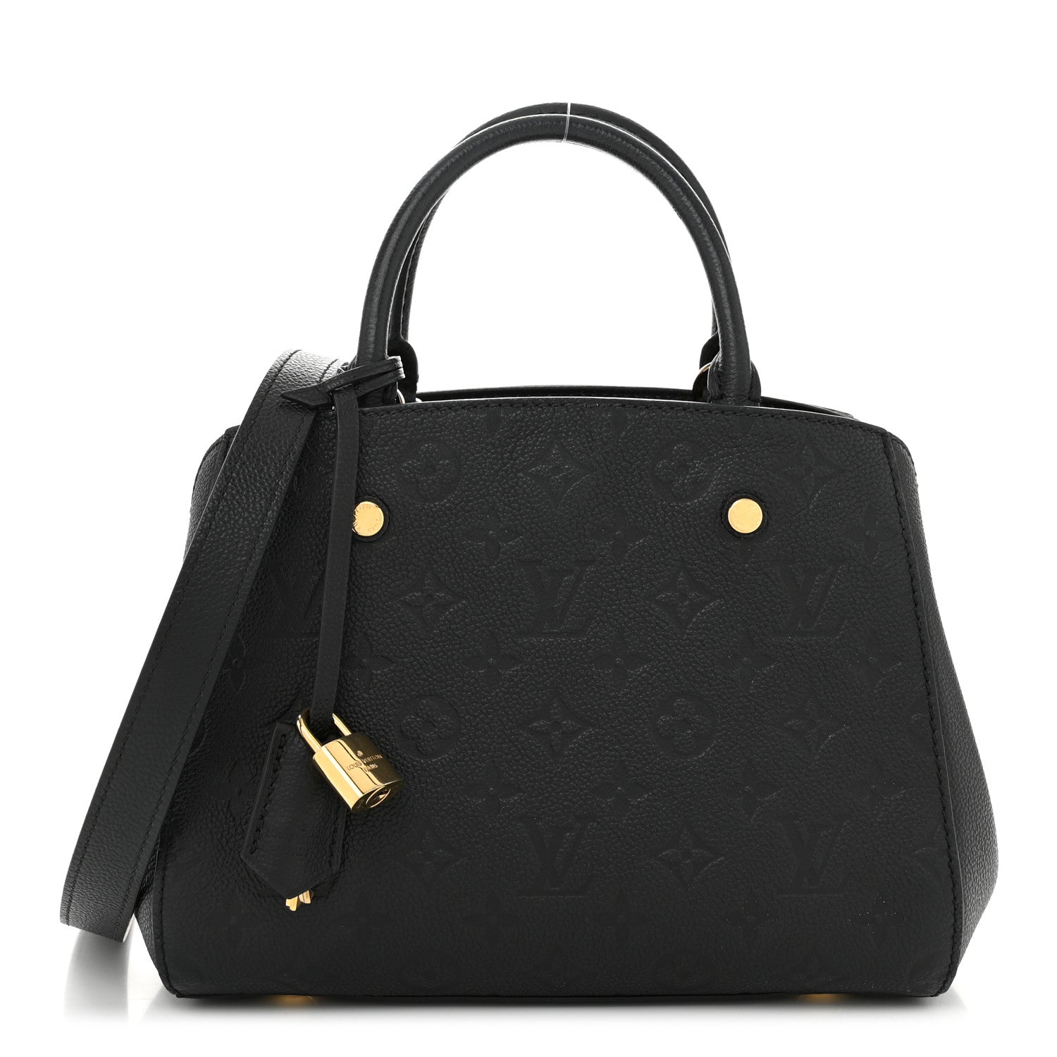 Louis Vuitton Empreinte Montaigne BB Black 1 of 11