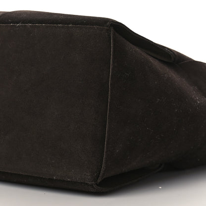 Bottega Veneta Suede Maxi Intrecciato Arco Tote Fondente 10 of 10