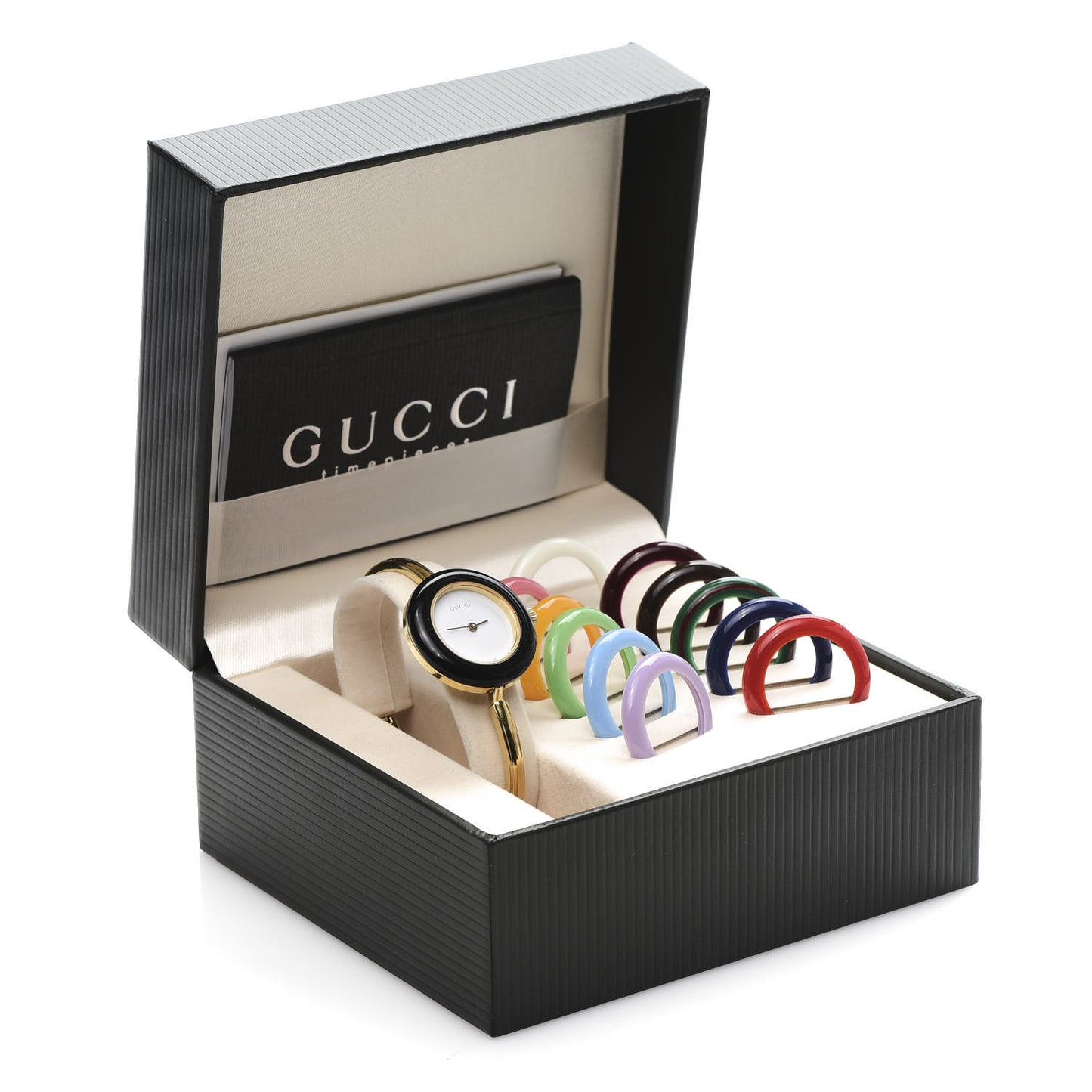 Stainless Steel 26mm Interchangeable Bezel Quartz Watch