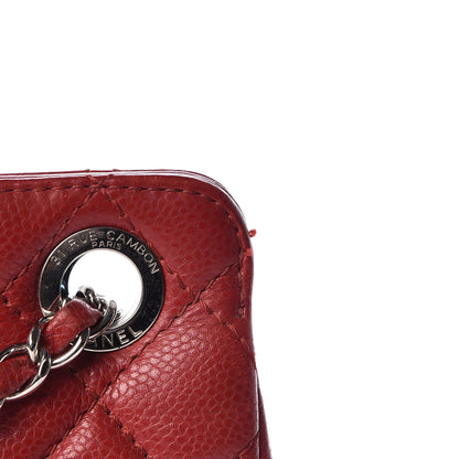 Chanel Caviar Quilted Timeless CC Shopping Tote Red 14 of 16
