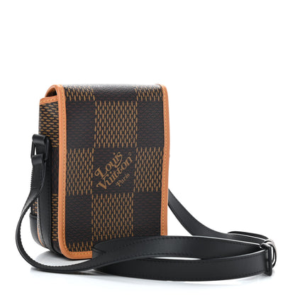 Louis Vuitton X NIGO Giant Damier Ebene Monogram Nano Amazone Messenger 2 of 8