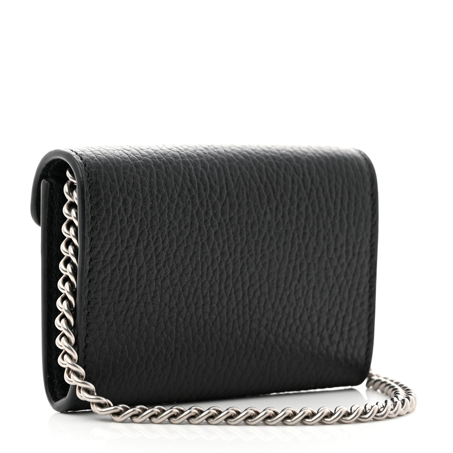 Calfskin Dionysus Coin Purse Black