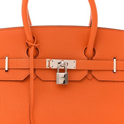 Hermes Togo BIRKIN 35 Orange 8 of 12