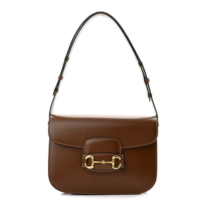 Gucci Azalea Calfskin Horsebit 1955 Shoulder Bag Brown Sugar 1 of 10