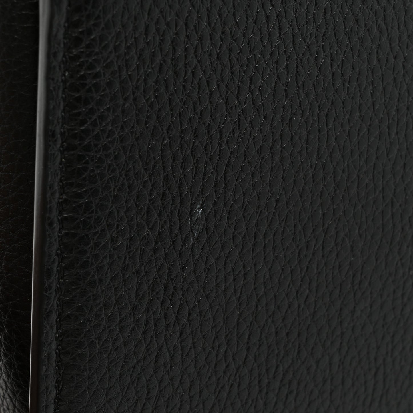 Calfskin Spikes Empire Paloma Clutch Black