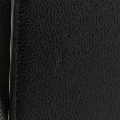 Christian Louboutin Calfskin Spikes Empire Paloma Clutch Black 14 of 14