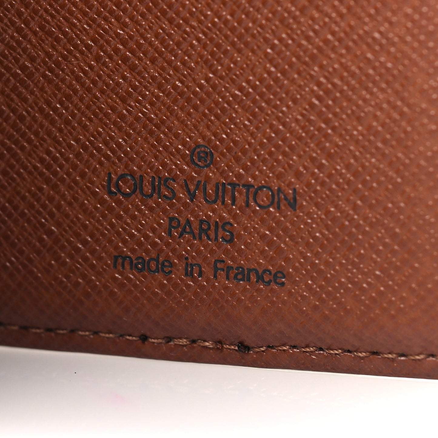 Monogram Pocket Organizer Card Holder