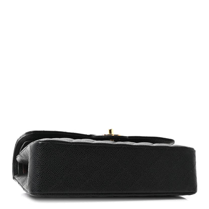 Chanel Caviar Quilted Medium Double Flap Black 4 of 11