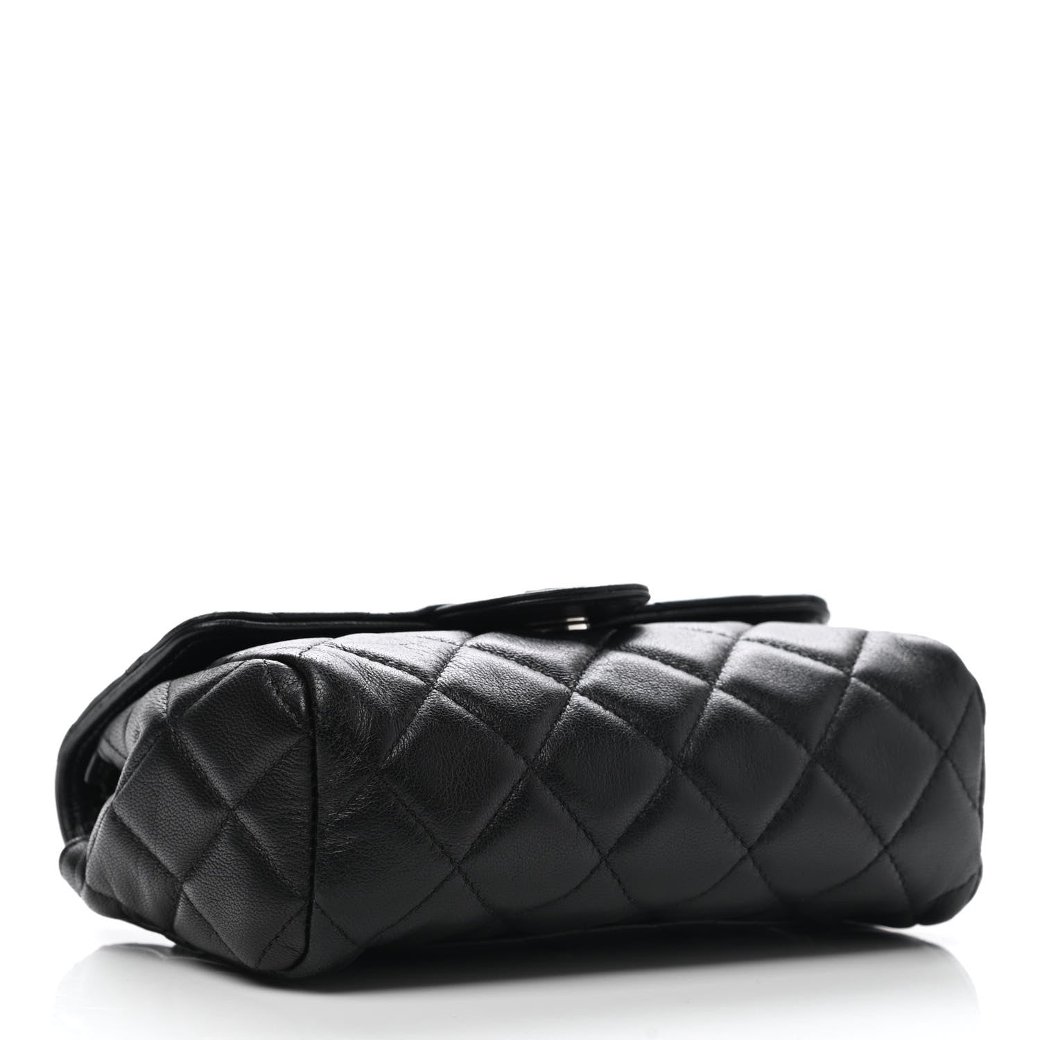 Chanel Lambskin Quilted Flap Cosmetic Case Black 4 of 9