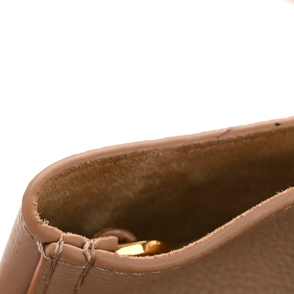 Loewe Soft Grained Calfskin Mini Pebble Bucket Bag Oak 11 of 11