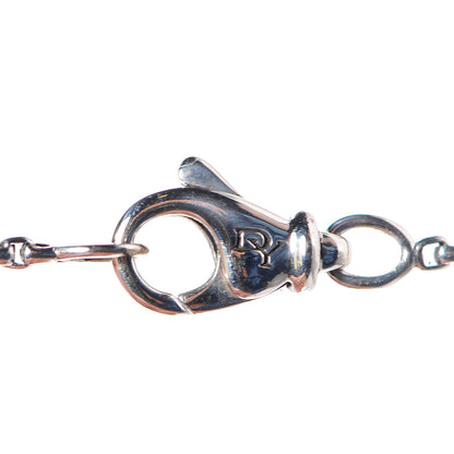 David Yurman Sterling Silver Mother Of Pearl Diamond Small Dog Tag Necklace 4 of 4