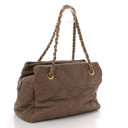 Chanel Caviar Wild Stitch Tote Brown 3 of 10