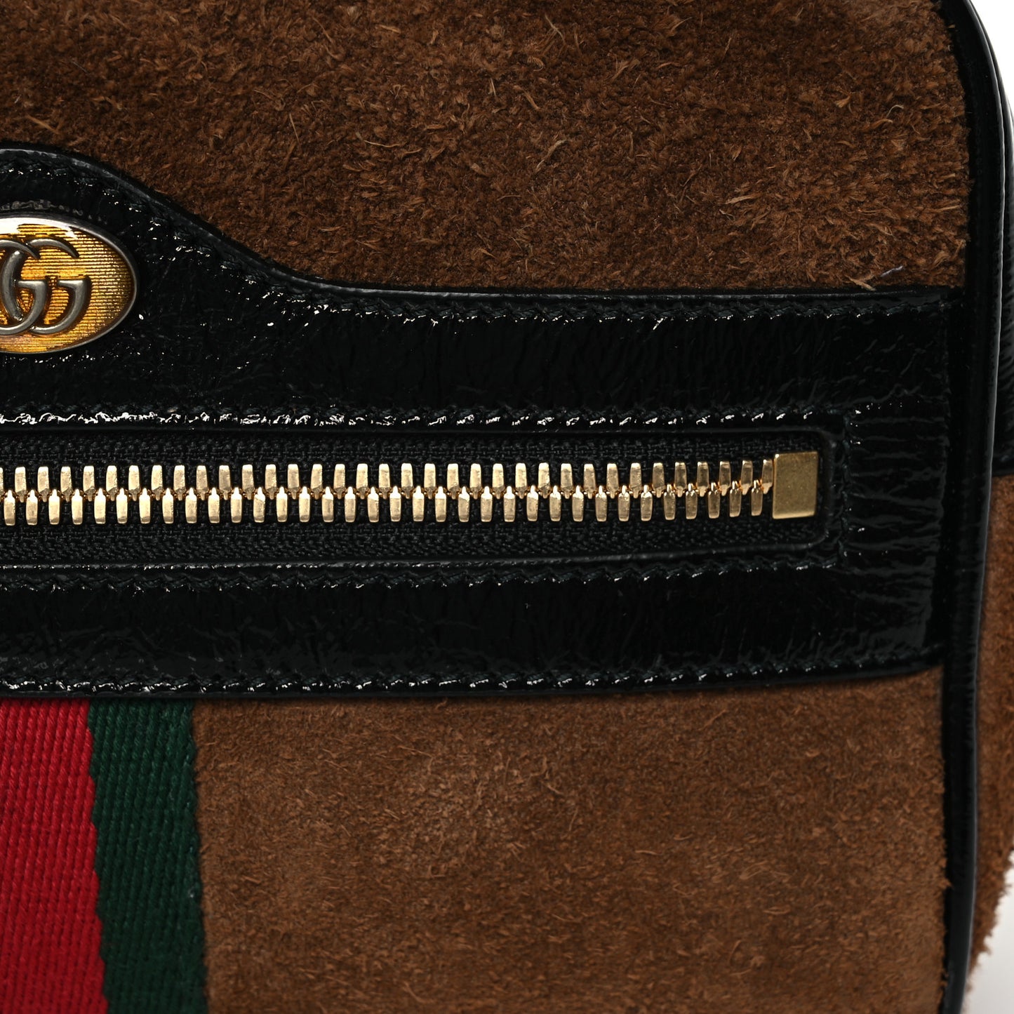 Suede Small Ophidia Belt Bag 85 34 Brown