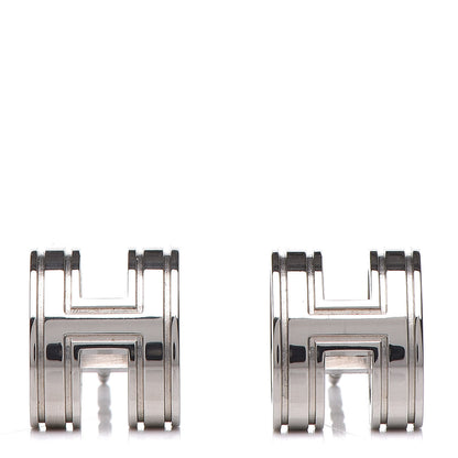 Hermes Palladium Pop H Earrings 1 of 5