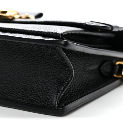Louis Vuitton Empreinte Vavin Chain Wallet Black 10 of 11