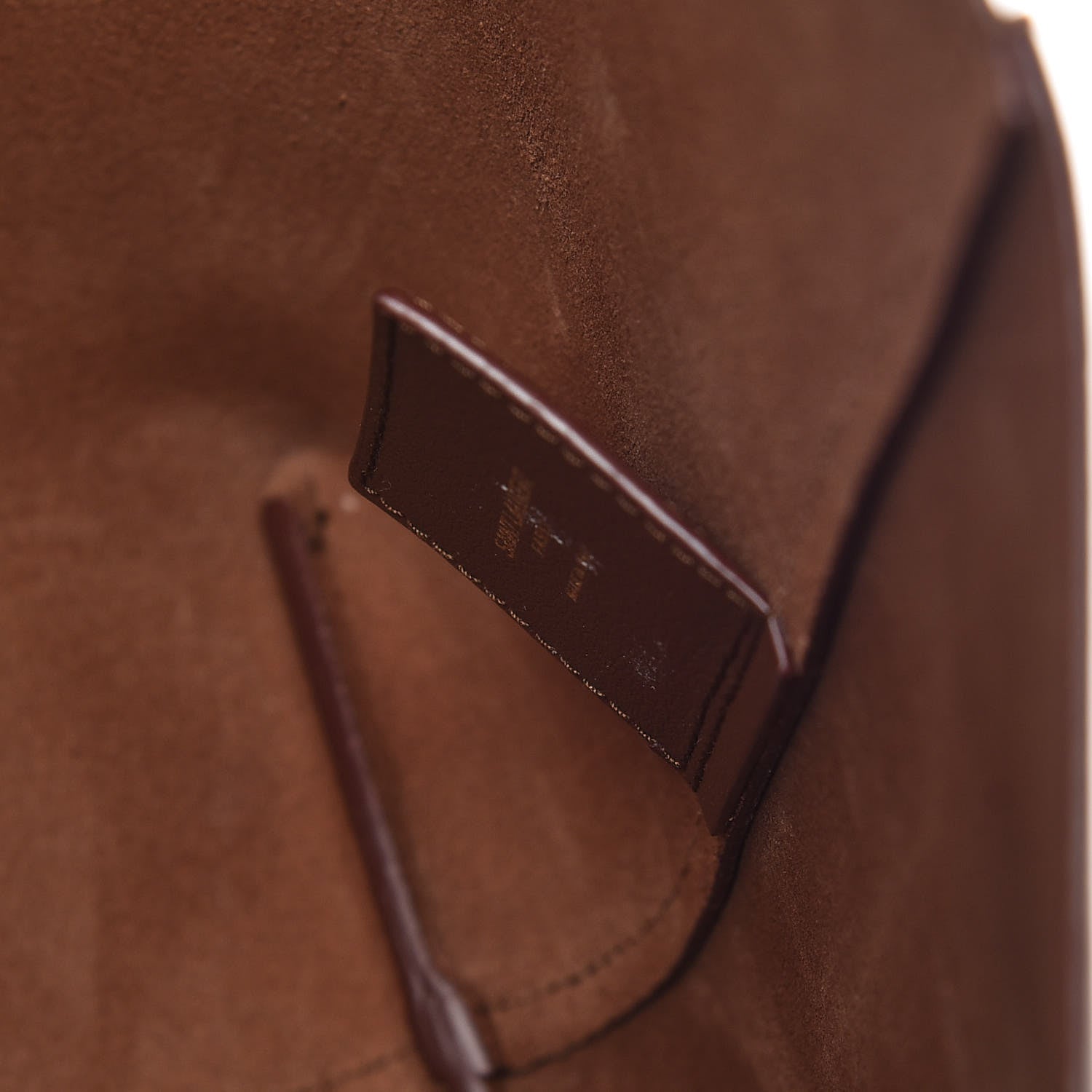 Saint Laurent Calfskin Large Shopping Tote Old Brandy 7 of 12