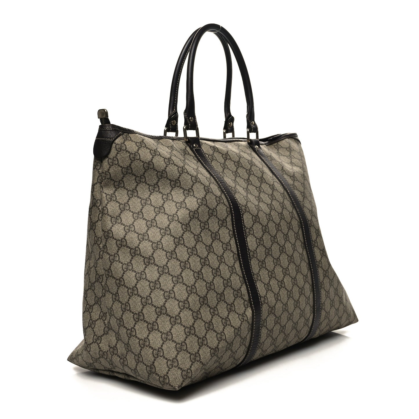 GG Plus Monogram Medium Joy Tote Dark Brown