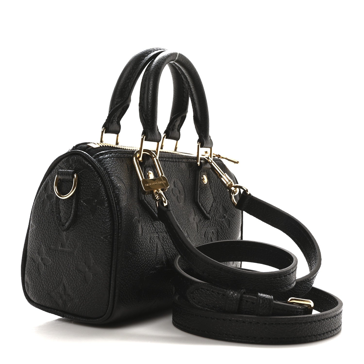 Louis Vuitton Empreinte Monogram Nano Speedy Black 3 of 10