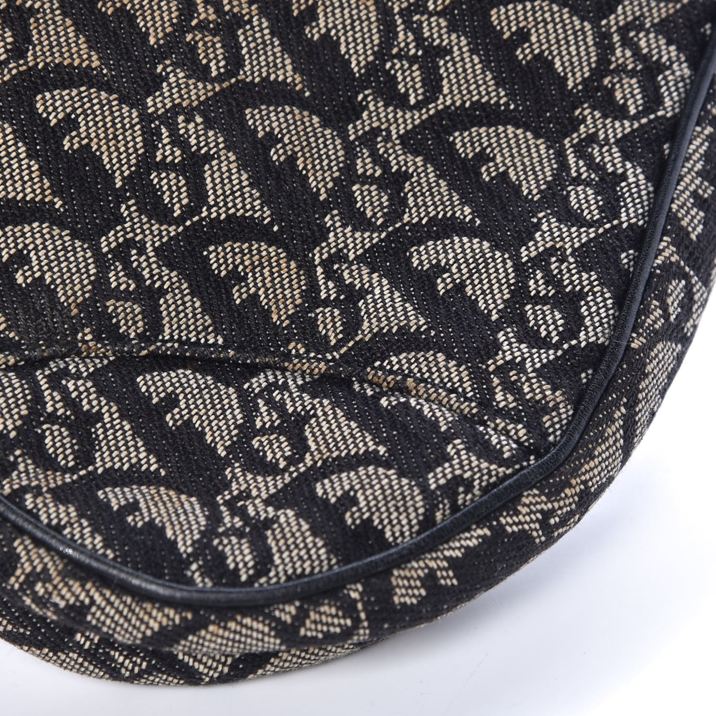 Monogram Mini Saddle Pochette Black