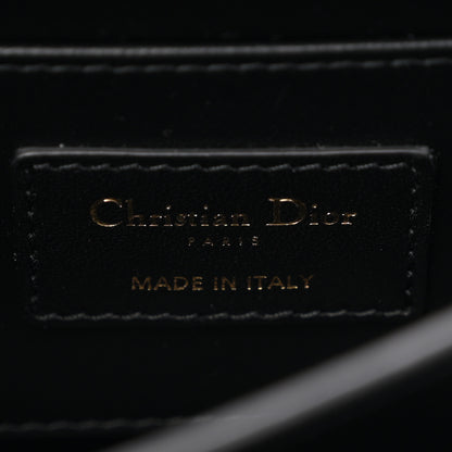 Christian Dior Calfskin Cannage Mini Ange Bag Black 6 of 9