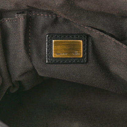 Fendi Nappa Patent B Buckle Tote Black 6 of 12