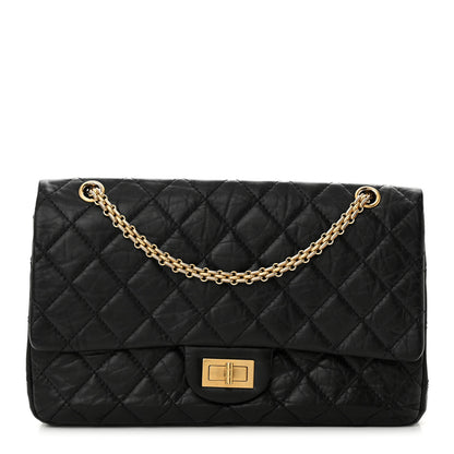 Chanel Aged Calfskin Quilted 2.55 Reissue 227 Flap Black 1 of 14