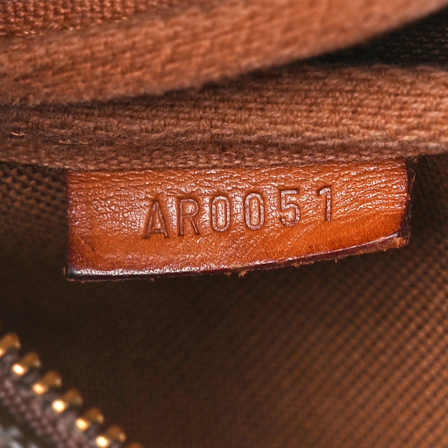 Monogram Graffiti Pochette Accessories Peach