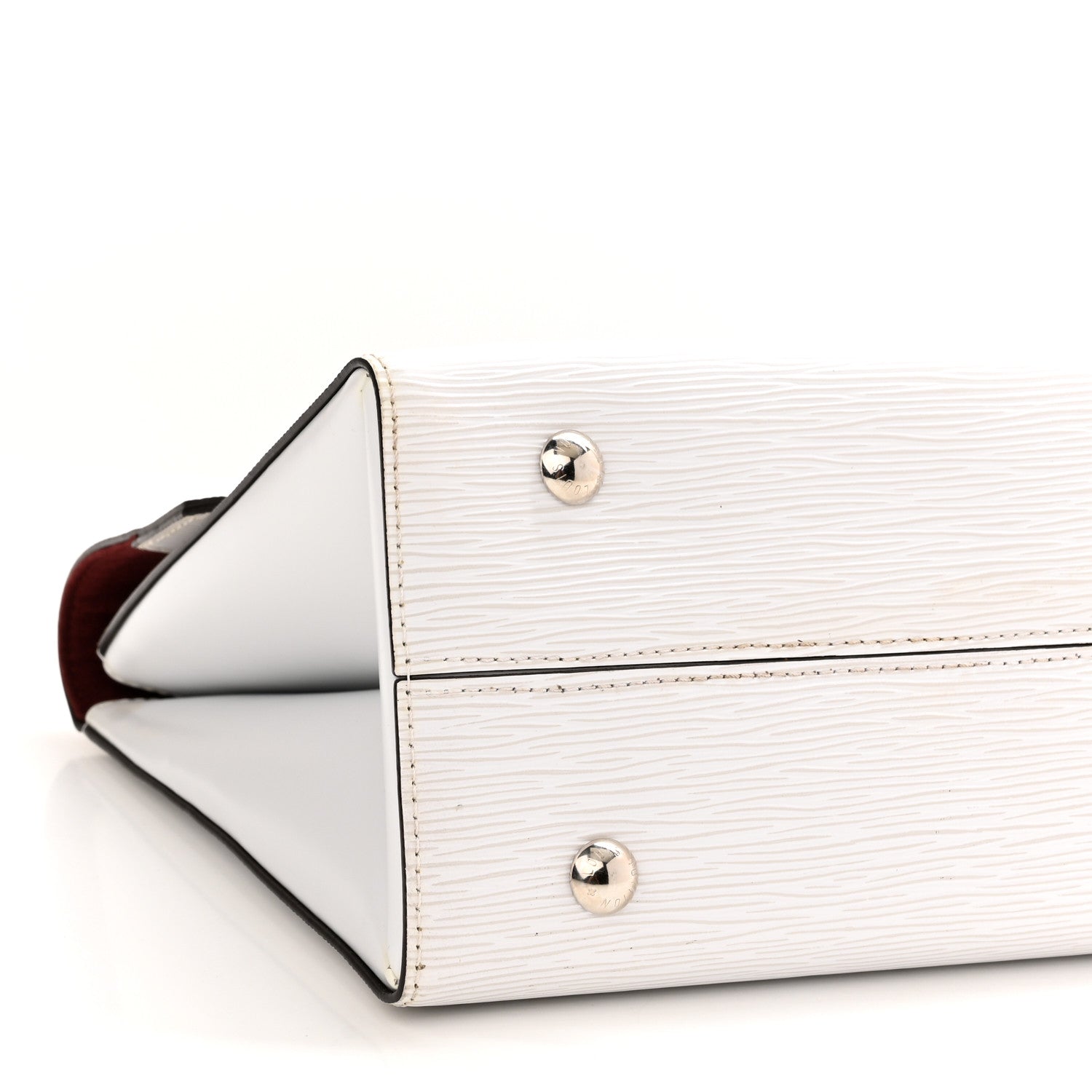 Louis Vuitton Epi Grenelle MM White 7 of 8