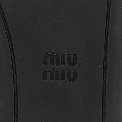 Miu Miu Shearling Mary Jane Ballerina Flats 40 Deserto 7 of 8