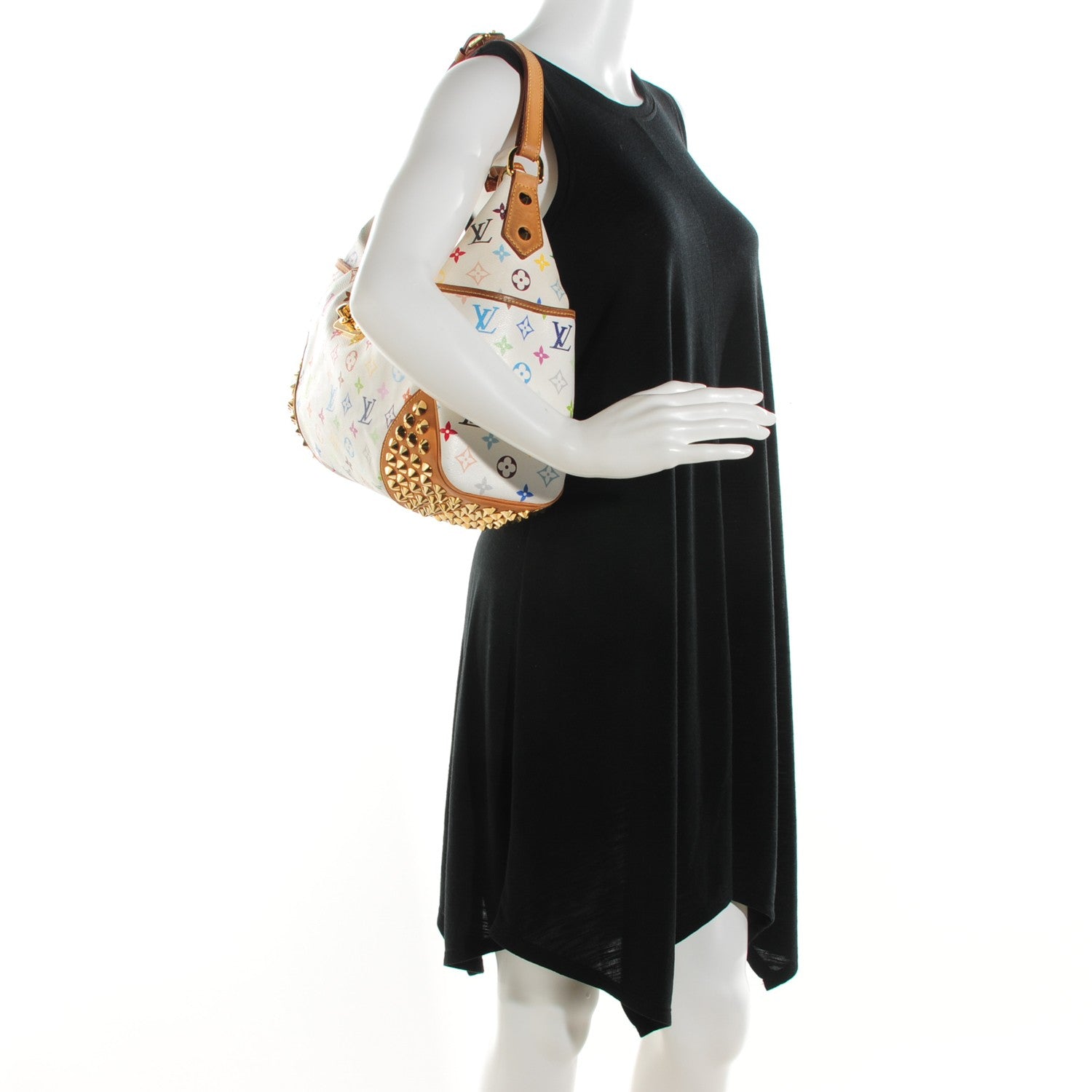 Louis Vuitton Monogram Multicolor Chrissie White 2 of 9