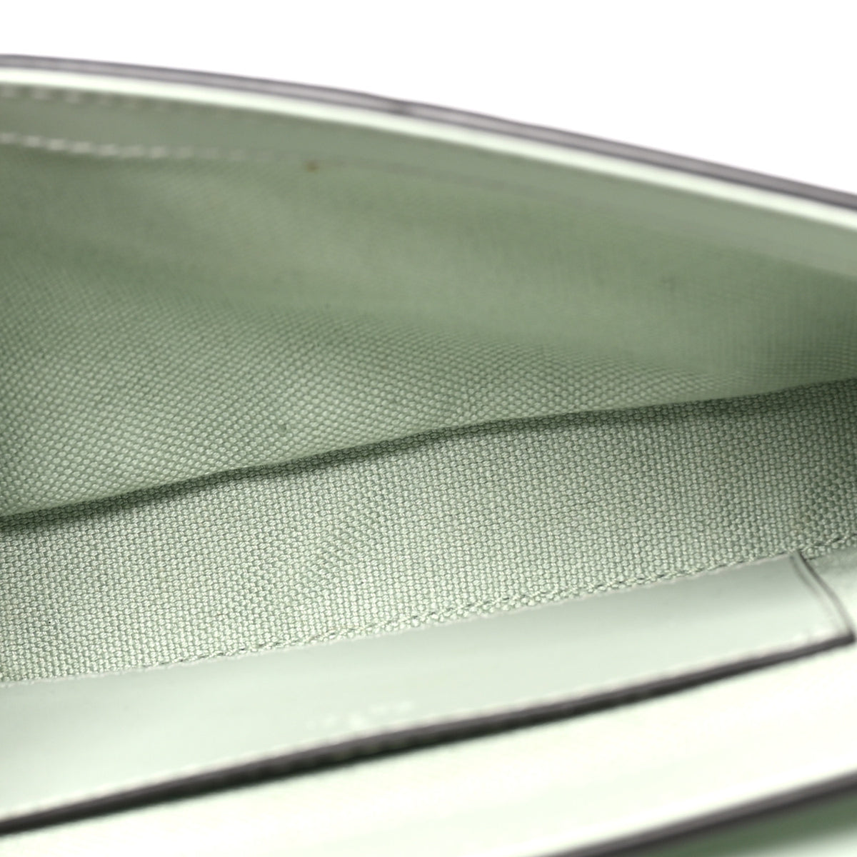 Gucci Calfskin GG Super Mini Shoulder Bag Pale Green 5 of 11