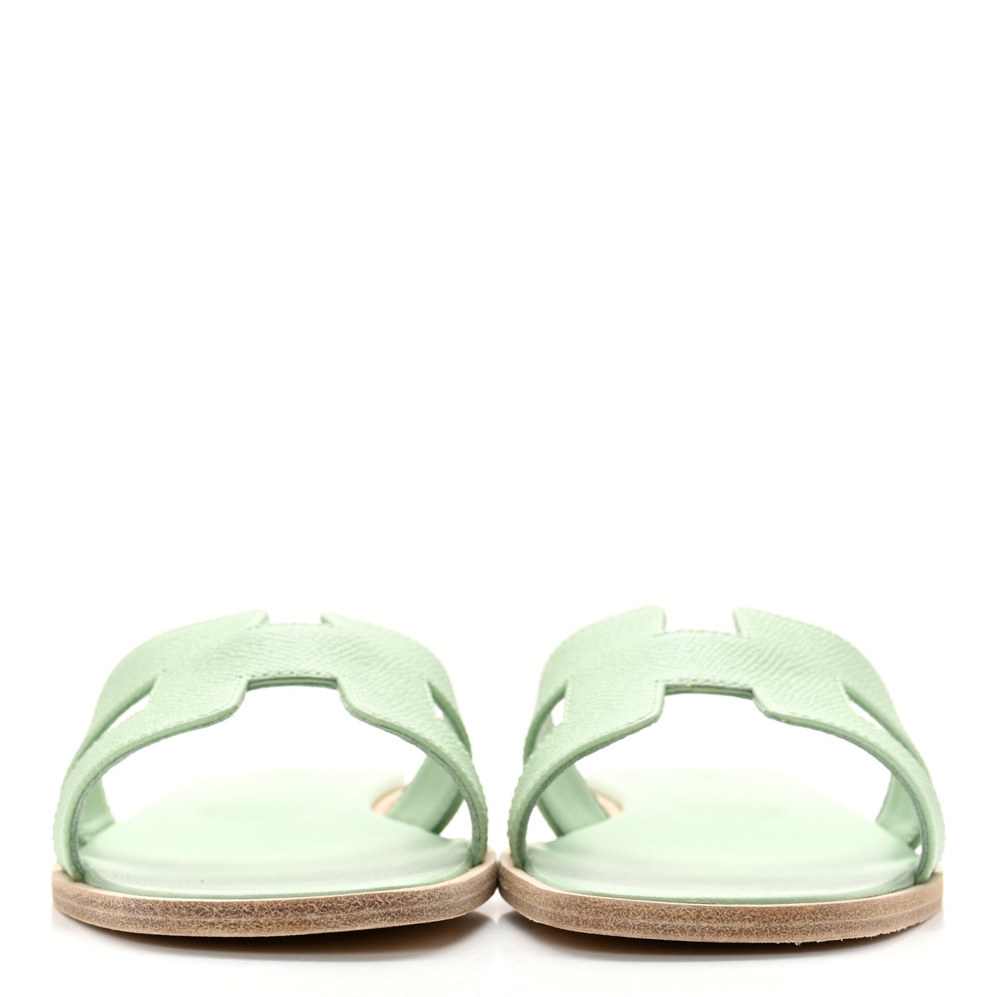 Epsom Oran Sandals 38.5 Vert Jade