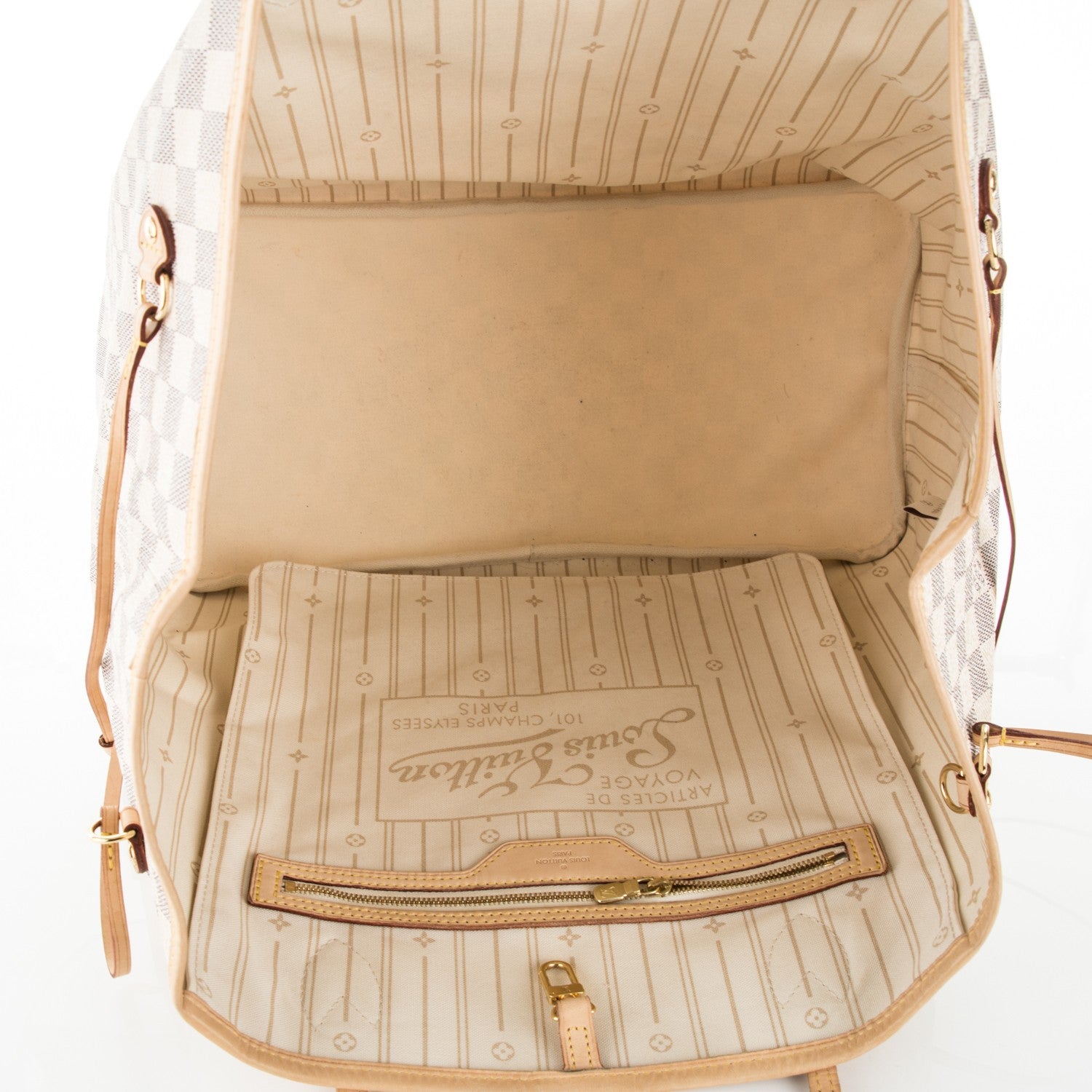Louis Vuitton Damier Azur Neverfull GM 5 of 9