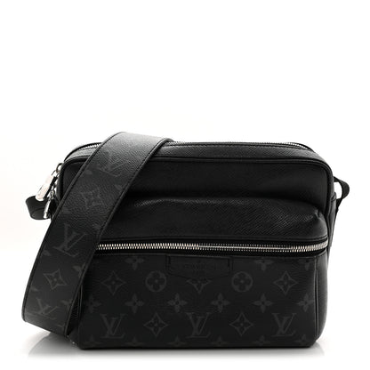 Louis Vuitton Taiga Monogram Eclipse Outdoor Messenger Black 1 of 10