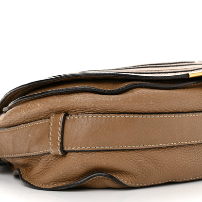 Chloe Calfskin Medium Marcie Round Crossbody Bag Nut 9 of 15
