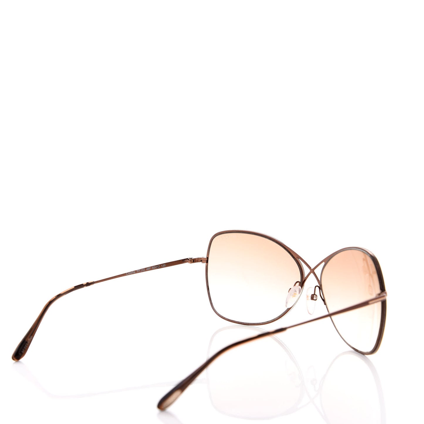 Colette Butterfly Sunglasses TF250 Brown